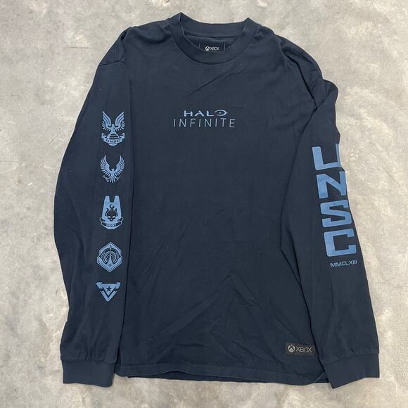 Halo Other - Halo Video Game promo UNSC Forces long-sleeve tee Vintage Y2k Style long sleeve